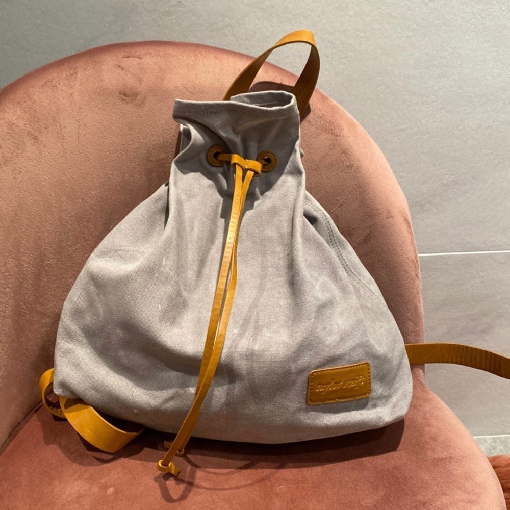 Taylor Swift Gray Folklore Bucket Bag Backpack